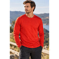 Ten Thousand Versatile Long Sleeve Mesh Performance Tee — Size Large // Preowned