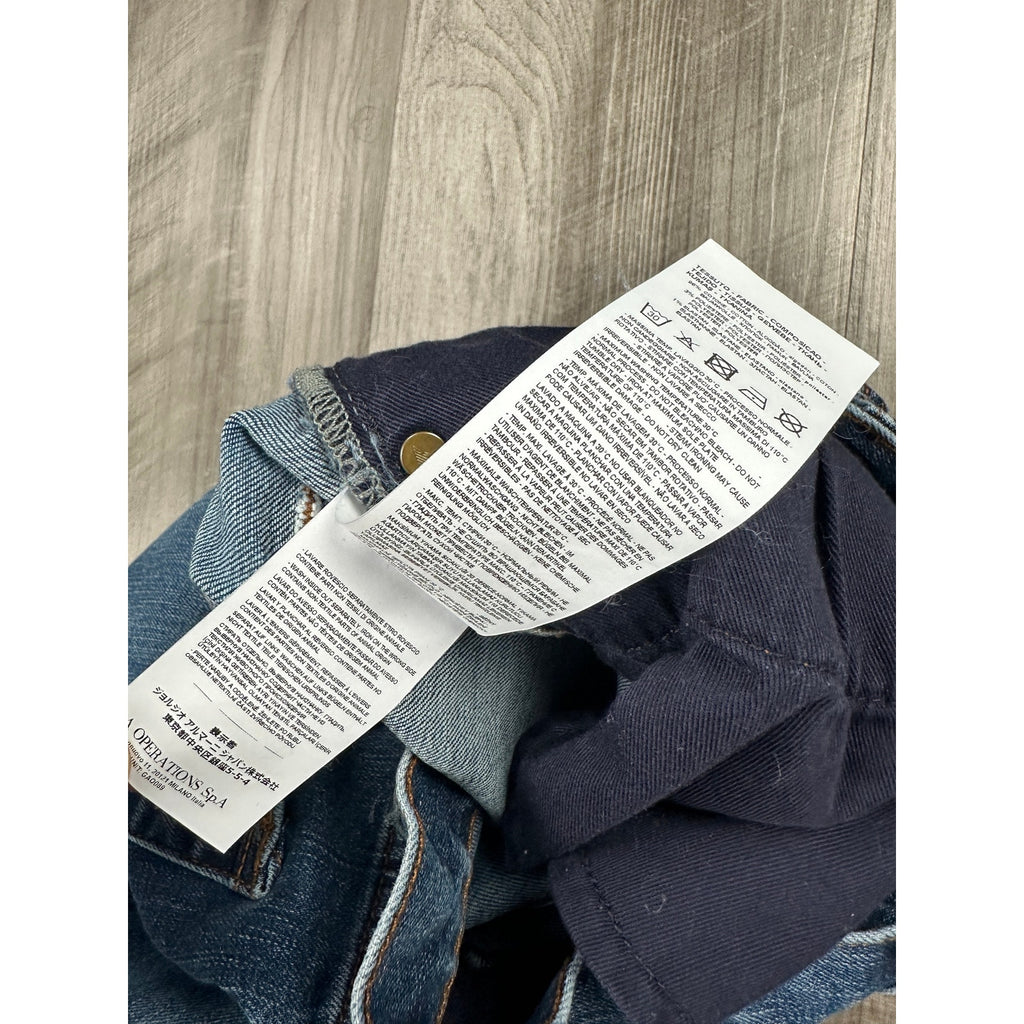 Emporio Armani J31 Regular Straight Leg Jeans — Size 34x32 // Preowned
