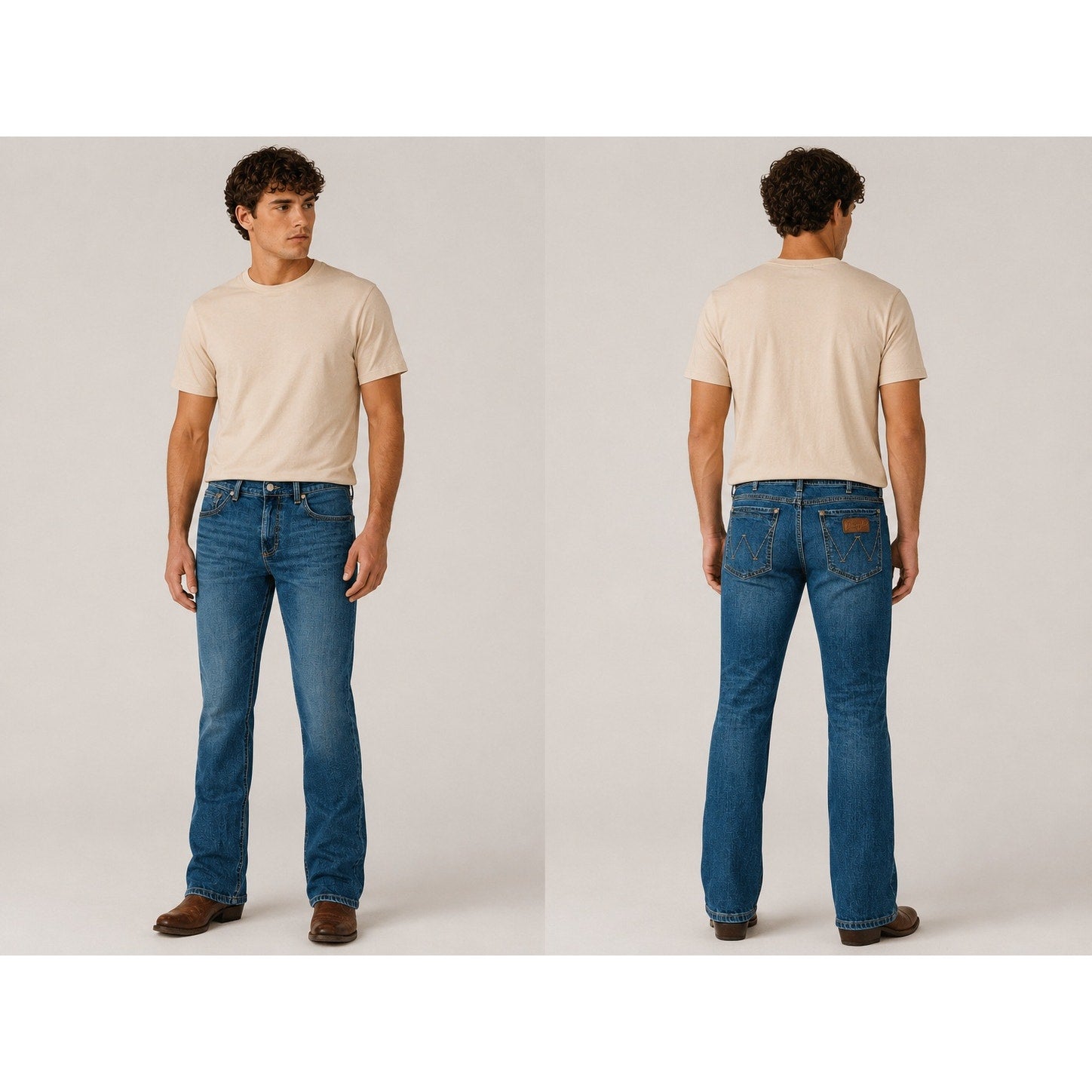 Wrangler Retro Slim Boot Cut Jean in Blue — Size 36x30 // Preowned
