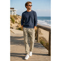Marine Layer Saturday Athletic Fit Beach Pant in Tan — Size Medium // Preowned
