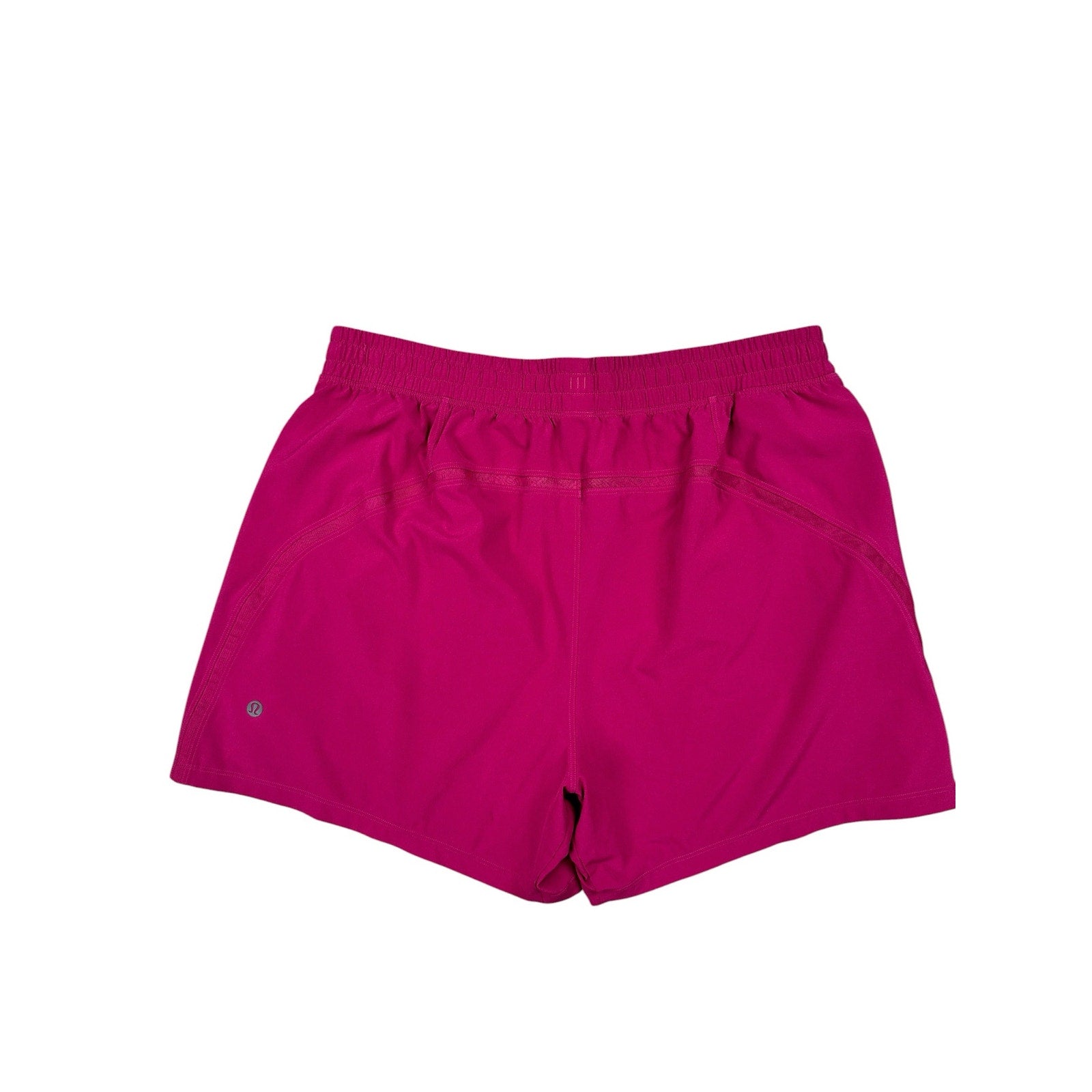 Lululemon Pace Breaker Linerless 5" Shorts in Dramatic Magenta — Size XL // Preowned