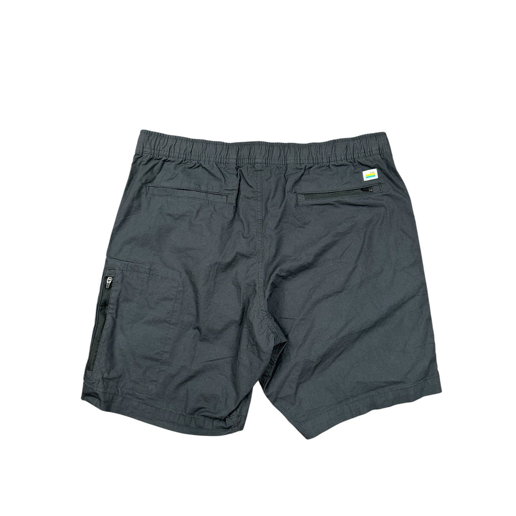 Vuori Charcoal Ripstop Cotton Shorts - Large