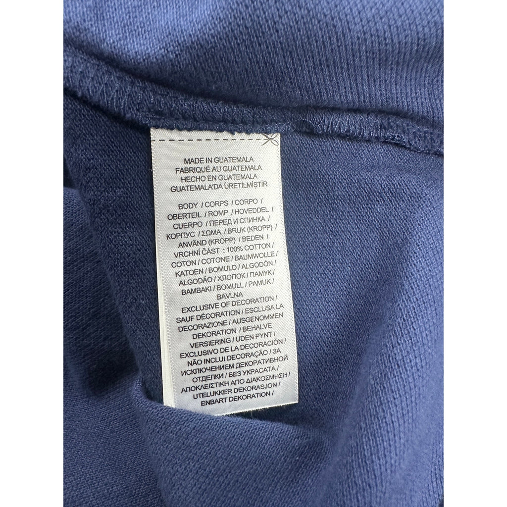Polo Ralph Lauren Classic Fit Contrast Sleeve Mesh Knit Polo in Navy — Size XL