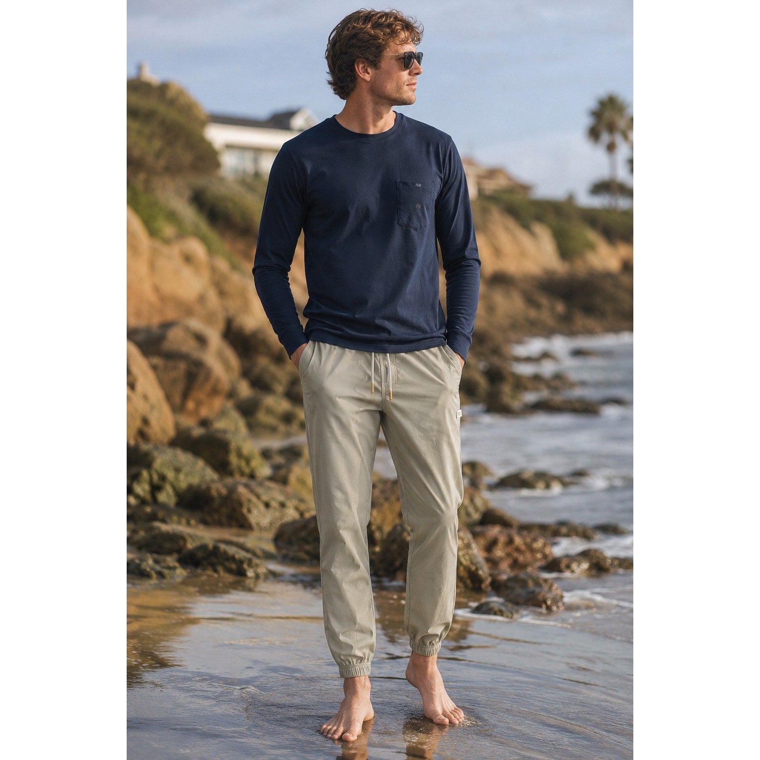 Marsh Wear Escape Performance Pants in Coriander Tan — Size Small