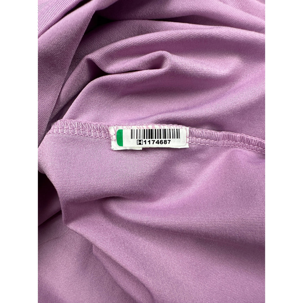 Greyson Solid Performance Golf Jersey Polo in Lavender — Size XL // Preowned