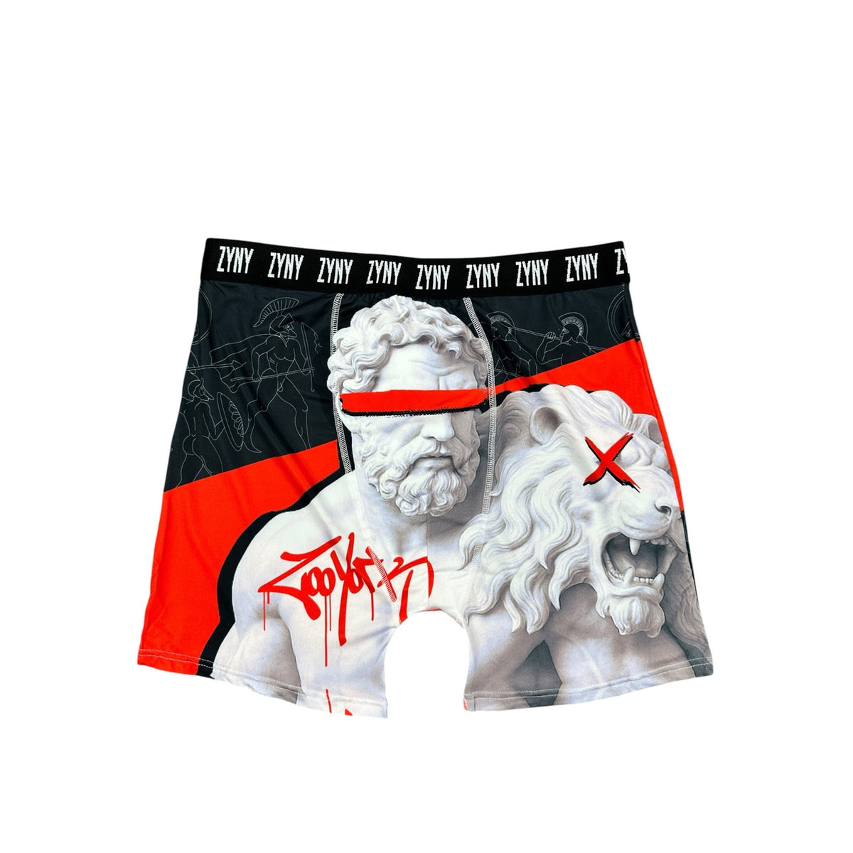Zoo York Super Soft Brushed Performance Boxer Briefs - 6 Pack — Size Large