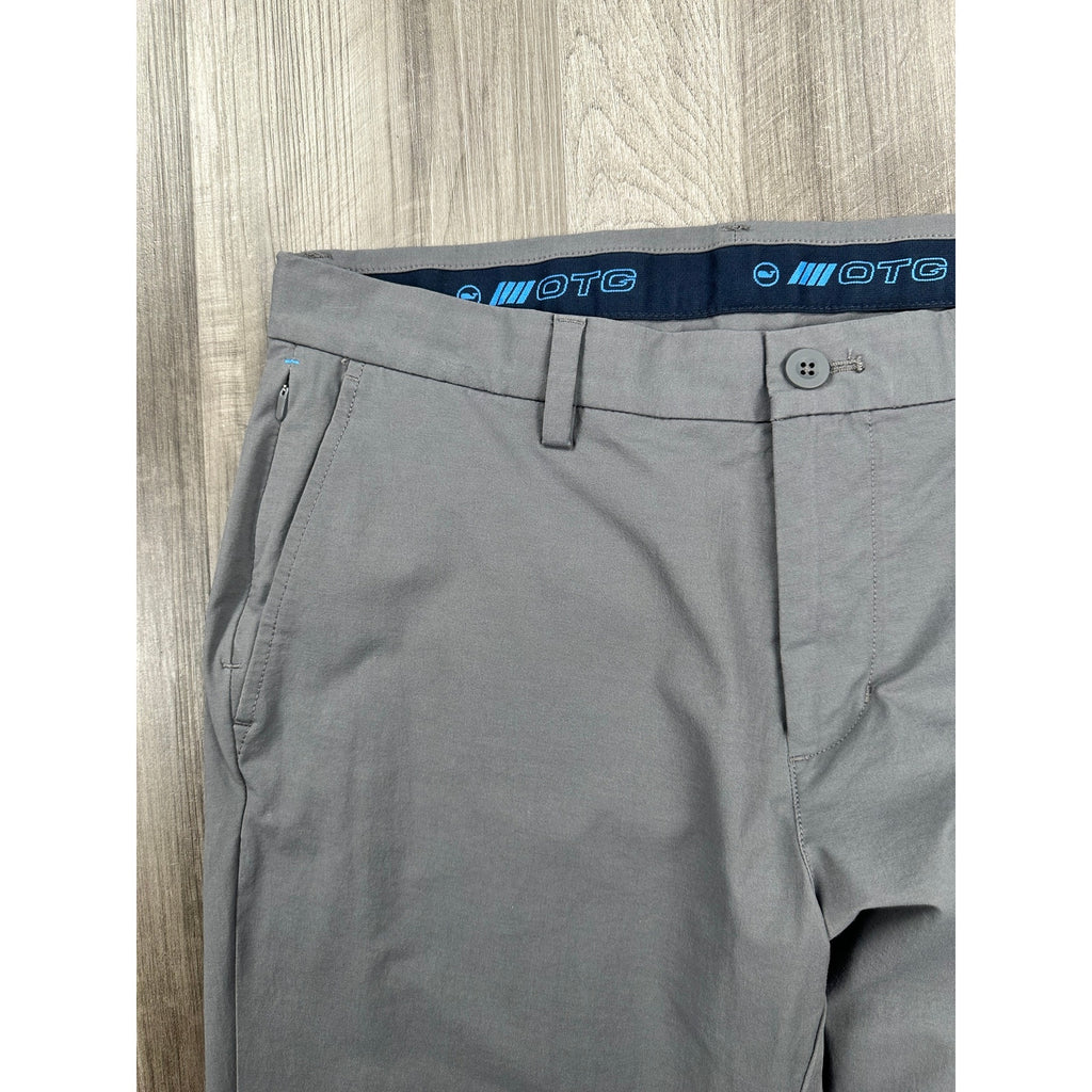 Vineyard Vines On the Go Performance Chino Pants in Gray — Size 33x32 // Preowned
