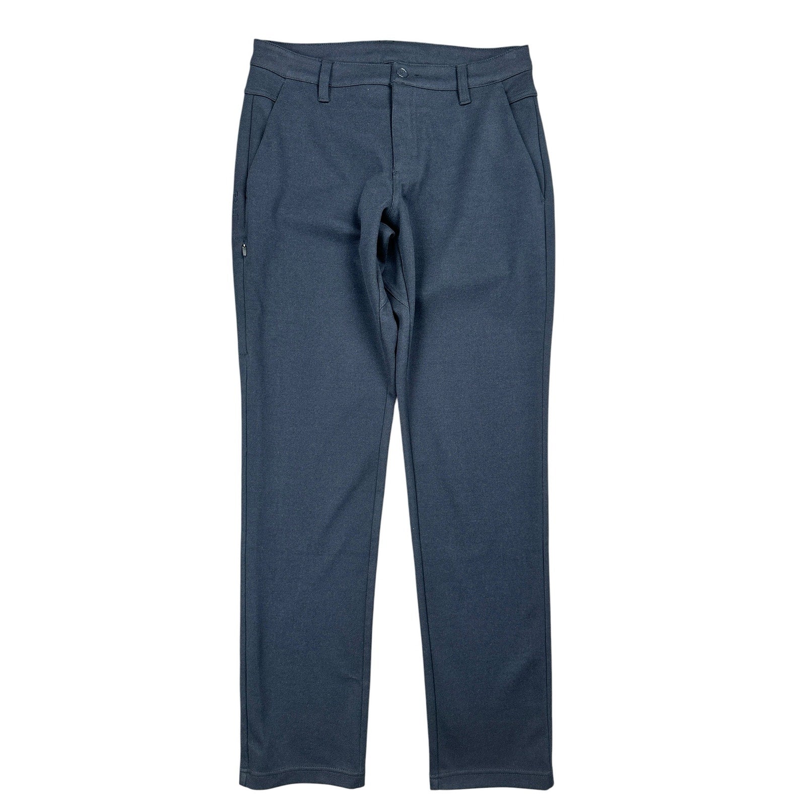 BYLT Coastal Straight Stretch Performance Trouser Pants in Navy — Size 32 // Preowned
