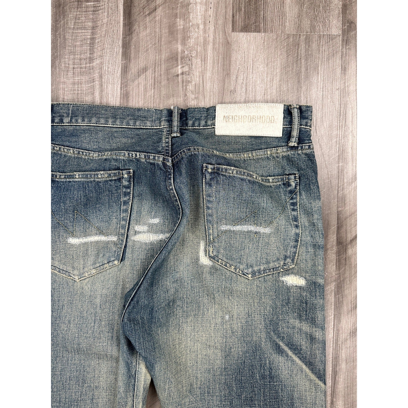 Neighborhood 242 DP-MID Made in Japan Jeans in Blue — Size Large // Preowned