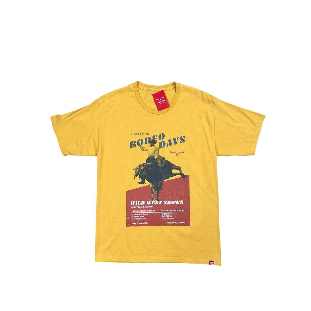 Kimes Ranch Greg Whalen 1956 Rodeo Days Tee — Size Small
