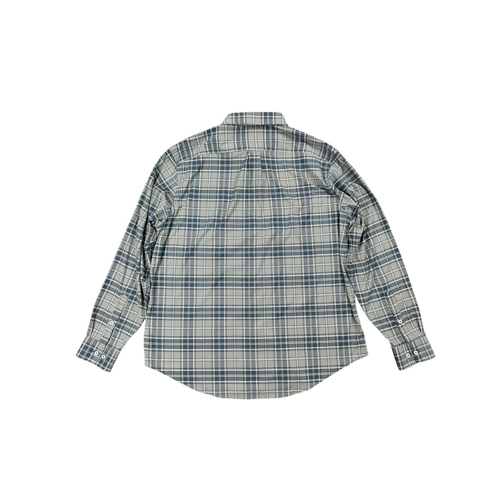 Genteal Performance Boulder Softouch Club Collection Sport Shirt in Steelhead — Size 2XL
