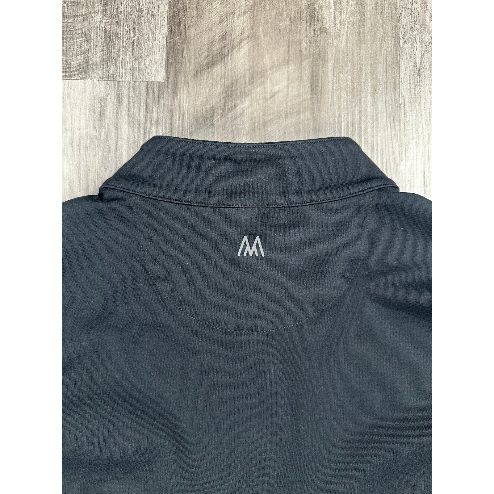 Mizzen+Main ProFlex Quarter Zip Pullover in Black — Size Large // Preowned
