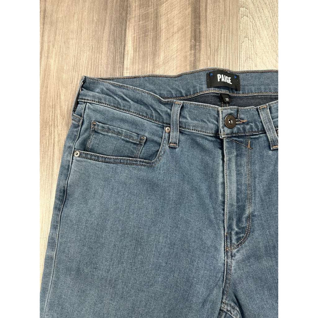 Paige Federal Slim Straight Jeans in Marson Blue — Size 33 // Preowned