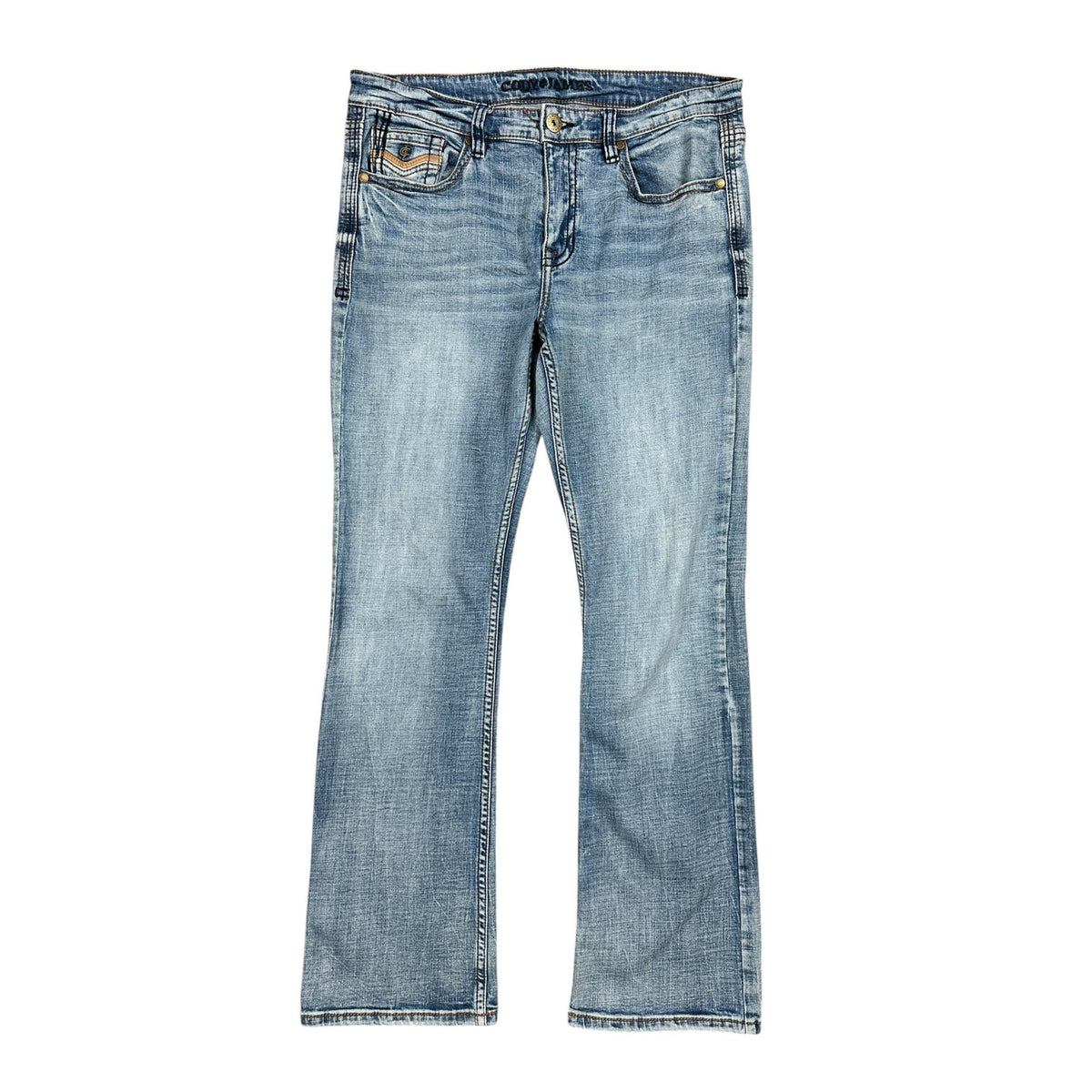 Cody James Wyatt Holt Wash Slim Bootcut Stretch Jeans — Size 34x34 // Preowned