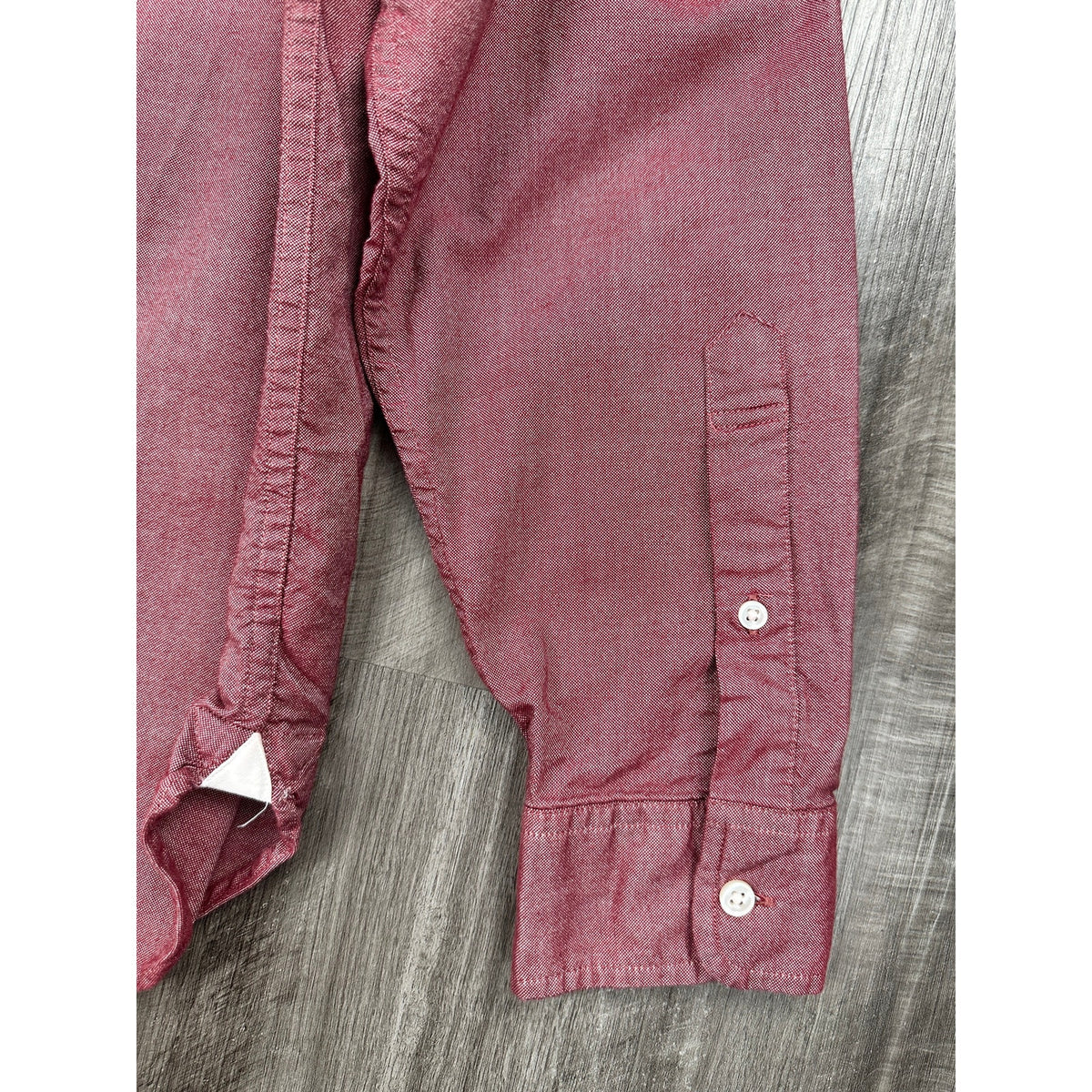 Lacoste Classic Fit Long Sleeve Chambray Shirt — Size 42 (Large) // Preowned