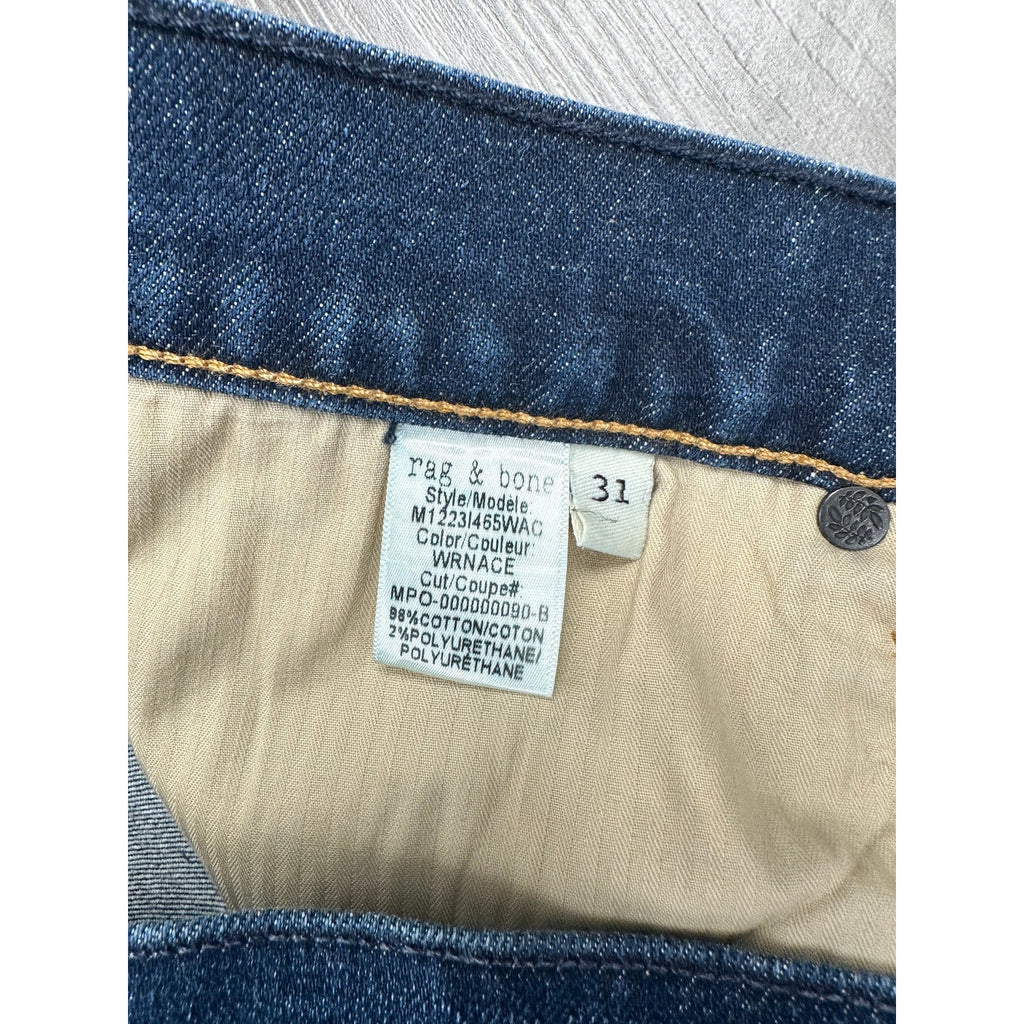 Rag & Bone Fit 2 Slim Worn Ace Jeans — Size 31 // Preowned