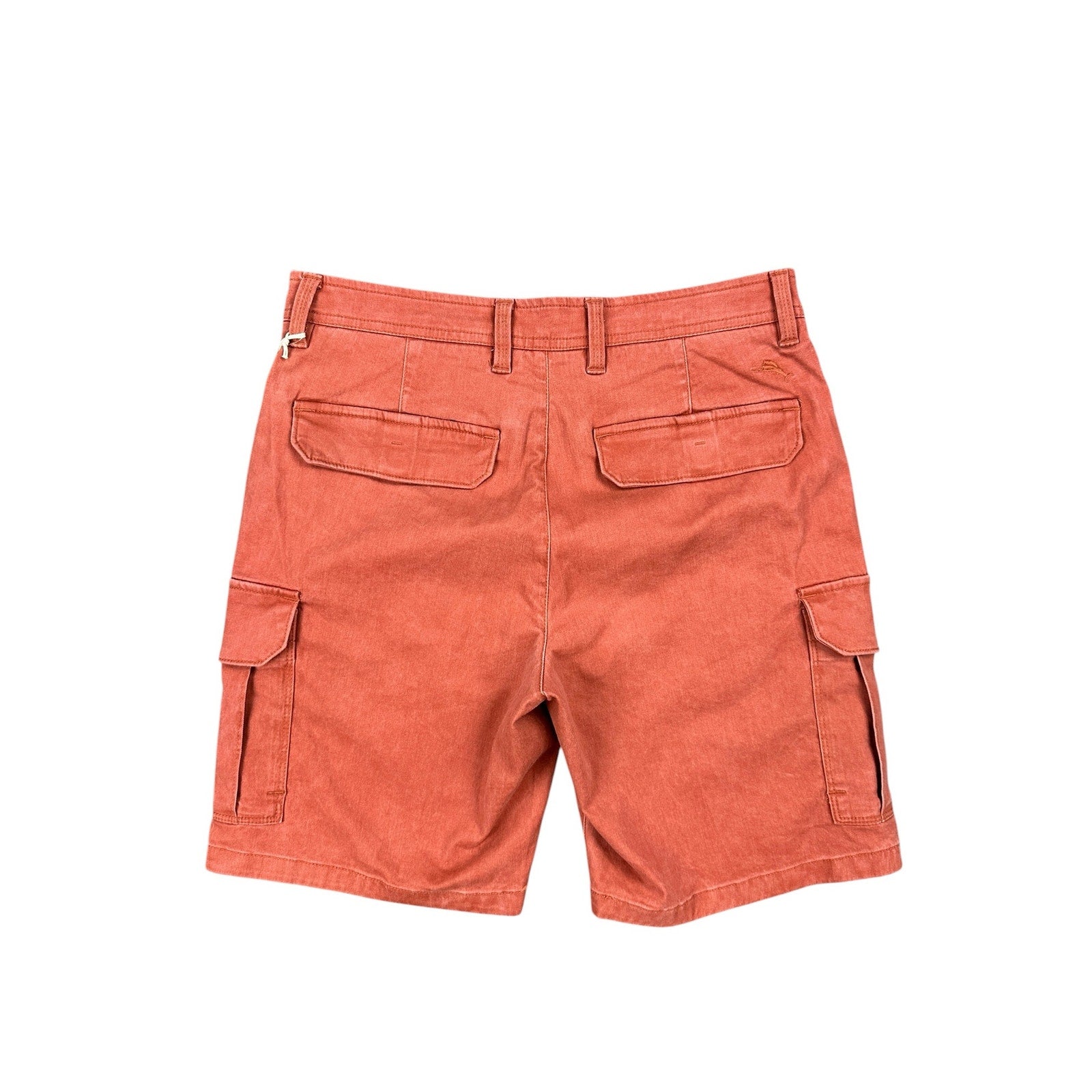 Tommy Bahama Cabo Coast Cargo 9" Shorts in Desert Red — Size 30