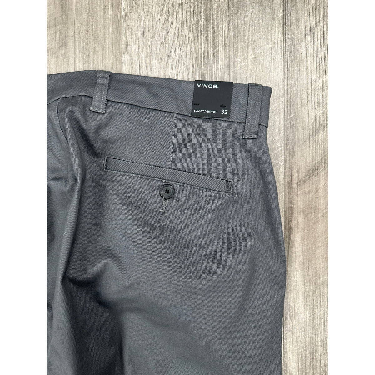 Vince The Griffith Slim Fit Cotton Twill Chino Pants — Size 32