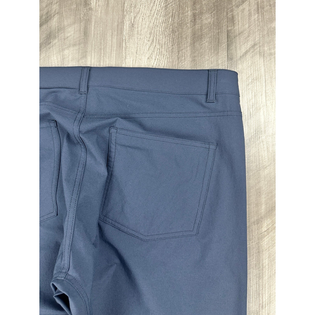 Western Rise Evolution Performance Chino Pants in Navy — Size 36 // Preowned