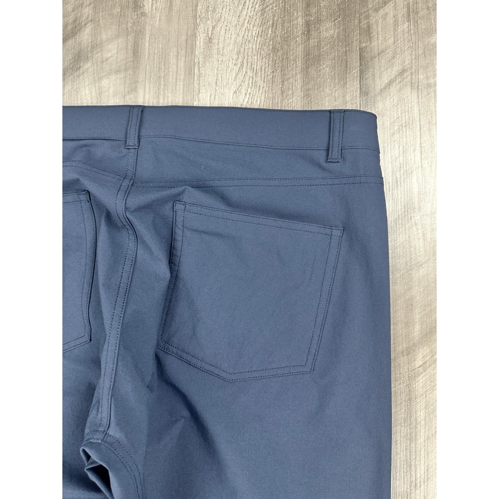 Western Rise Evolution Performance Chino Pants in Navy — Size 36 // Preowned