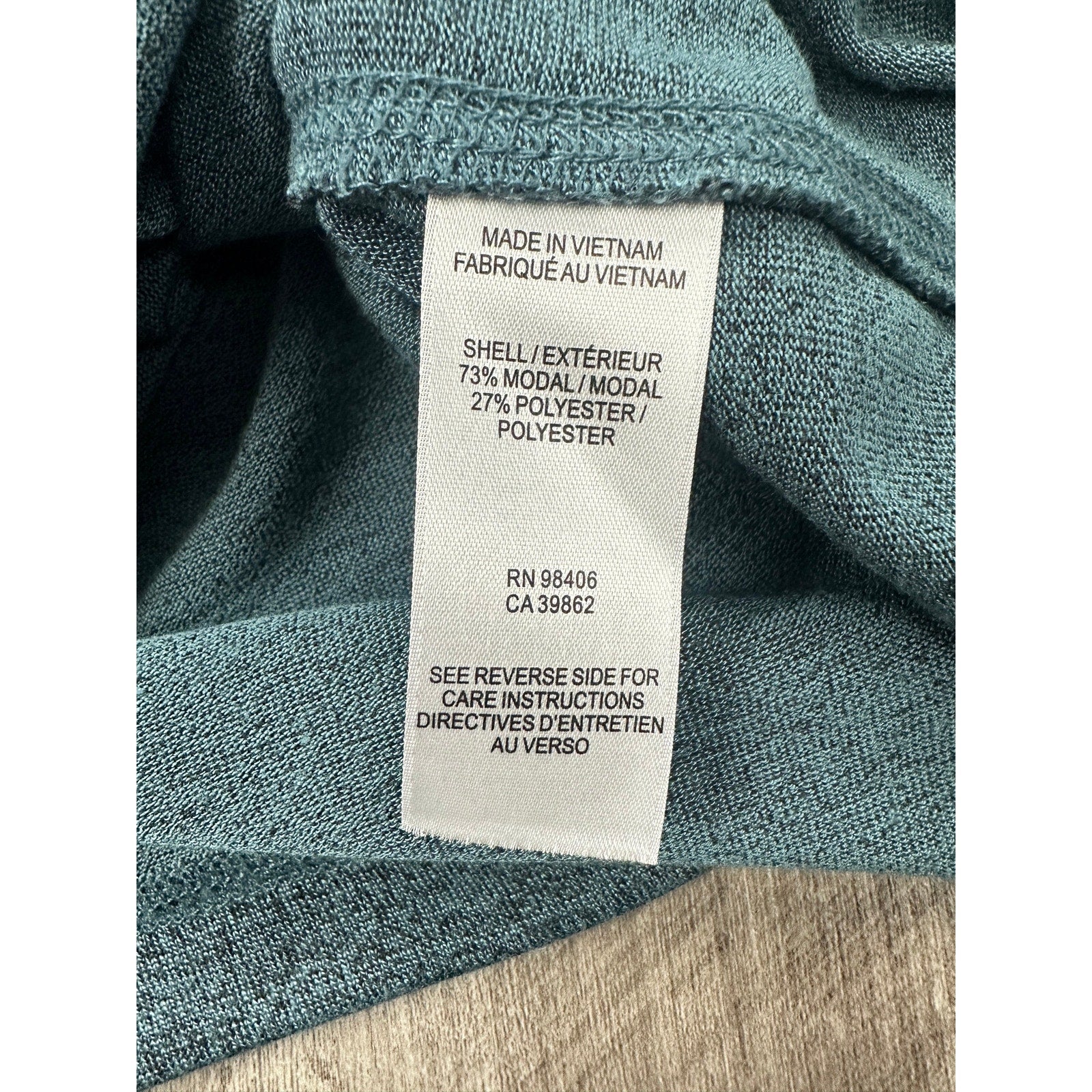 Theory Billey B Modal Long Sleeve Pullover in Anemone — Size Small // Preowned