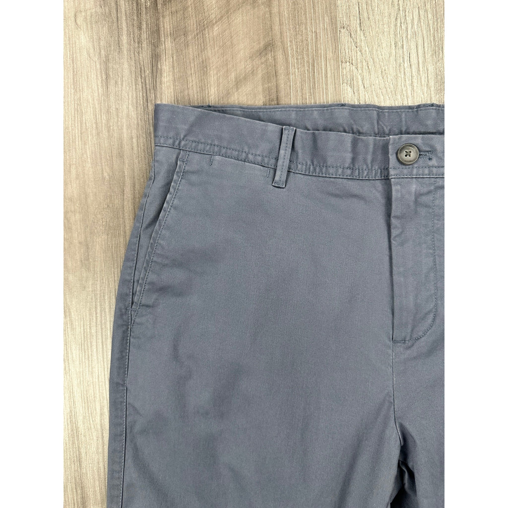 Reiss Stretch Chino Pants in Slate Gray — Size 34 Regular // Preowned