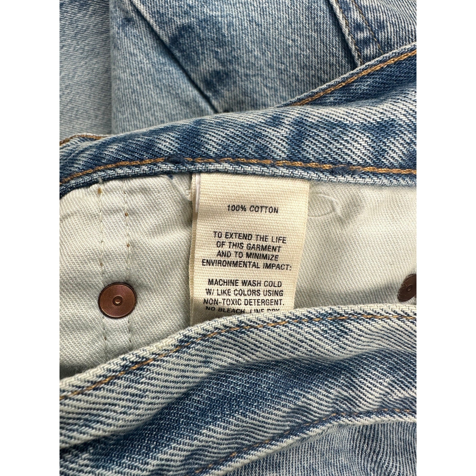 Alex Mills AM Original 5 Pocket Jean in Light Wash — Size 32