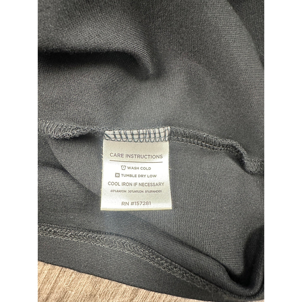 Mizzen+Main ProFlex Quarter Zip Pullover in Black — Size Large // Preowned