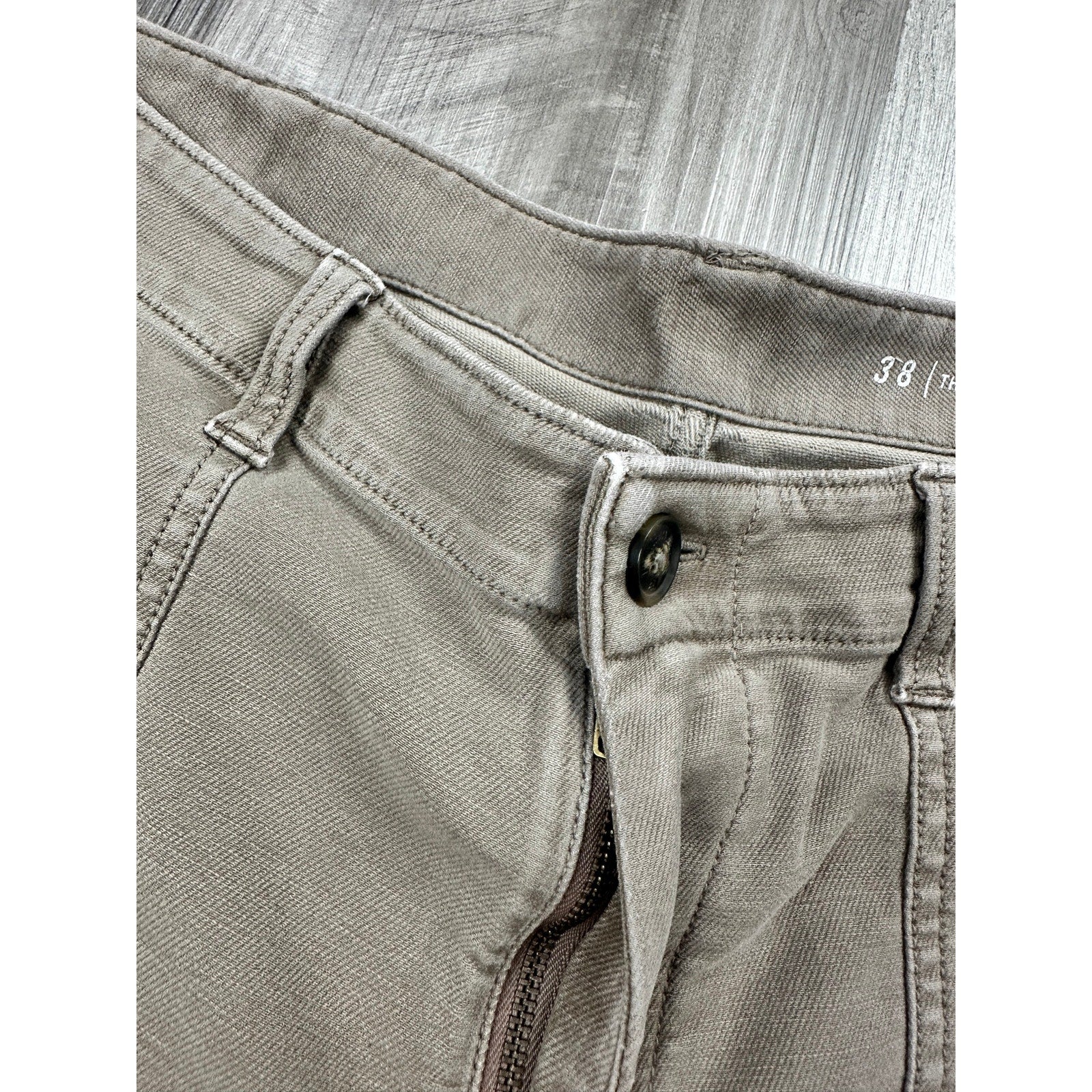 The Normal Brand Comfort Terry Utility Shorts in Brown — Size 38 // Preowned