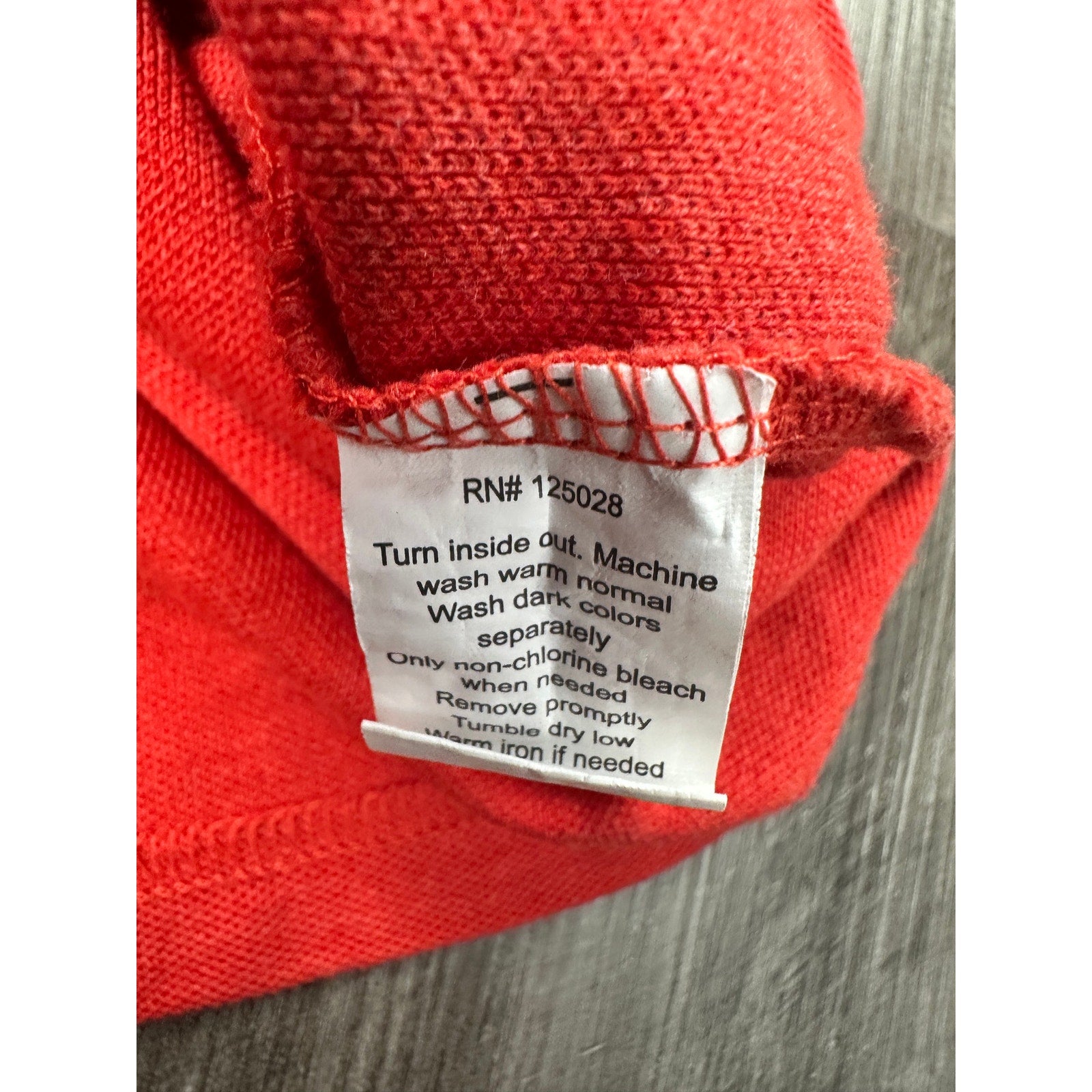 Psycho Bunny Classic Pique Polo in Red — Size 7 (US XL) // Preowned