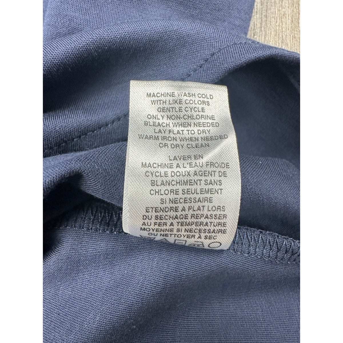 Raffi The Linden Aqua Cotton Short Sleeve Button Down Shirt — Size 2XL // Preowned
