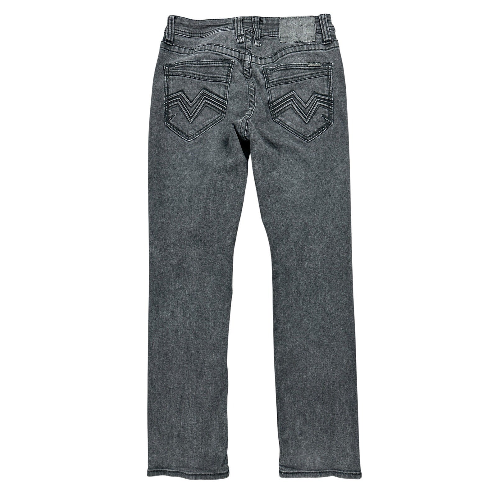 Salvage Supply Company Regular Fit Mayhem Straight Jeans in Black — Size 30x32 // Preowned