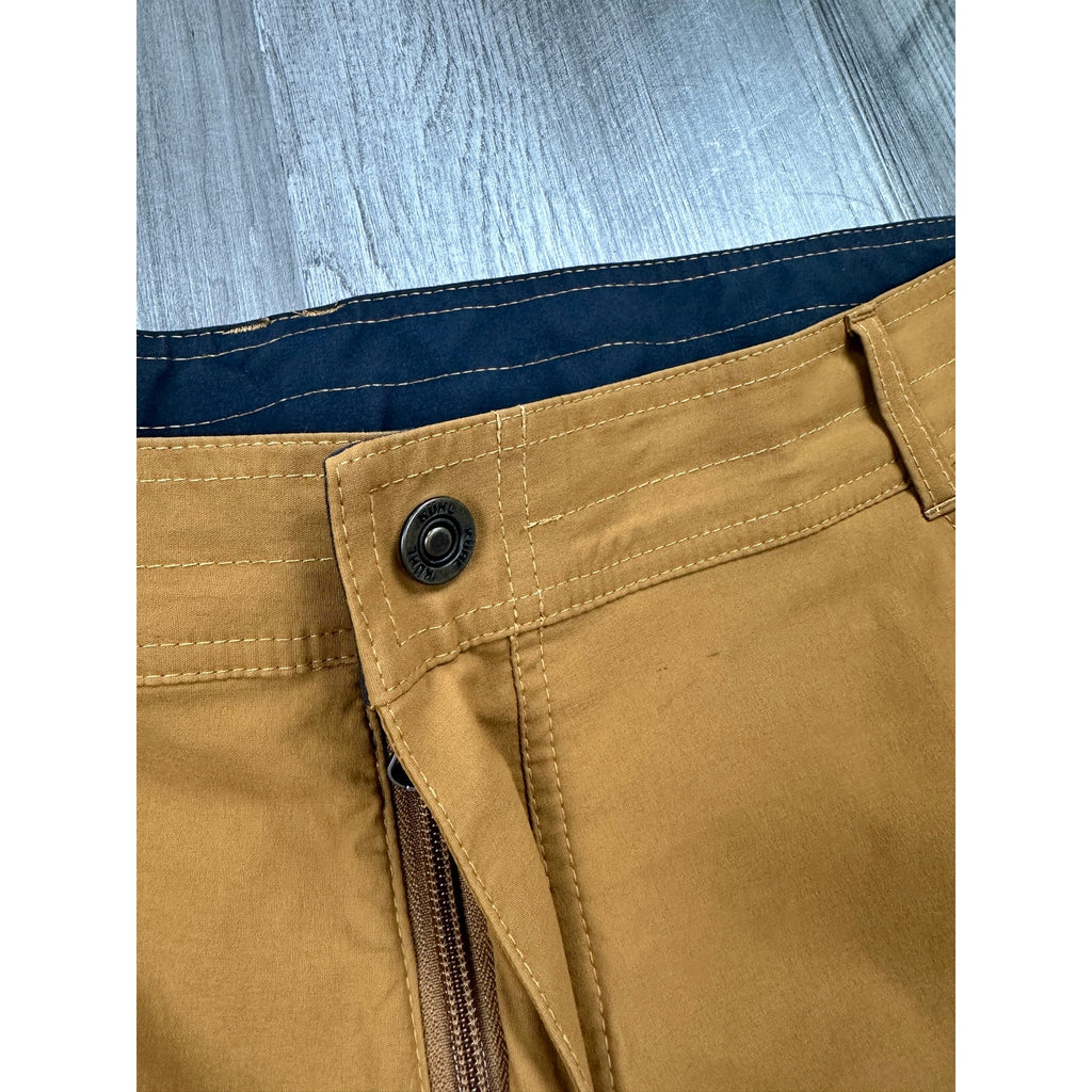 Kuhl Renegade Rock Performance Pants in Buckskin Orange Khaki — Size 42x32 // Preowned