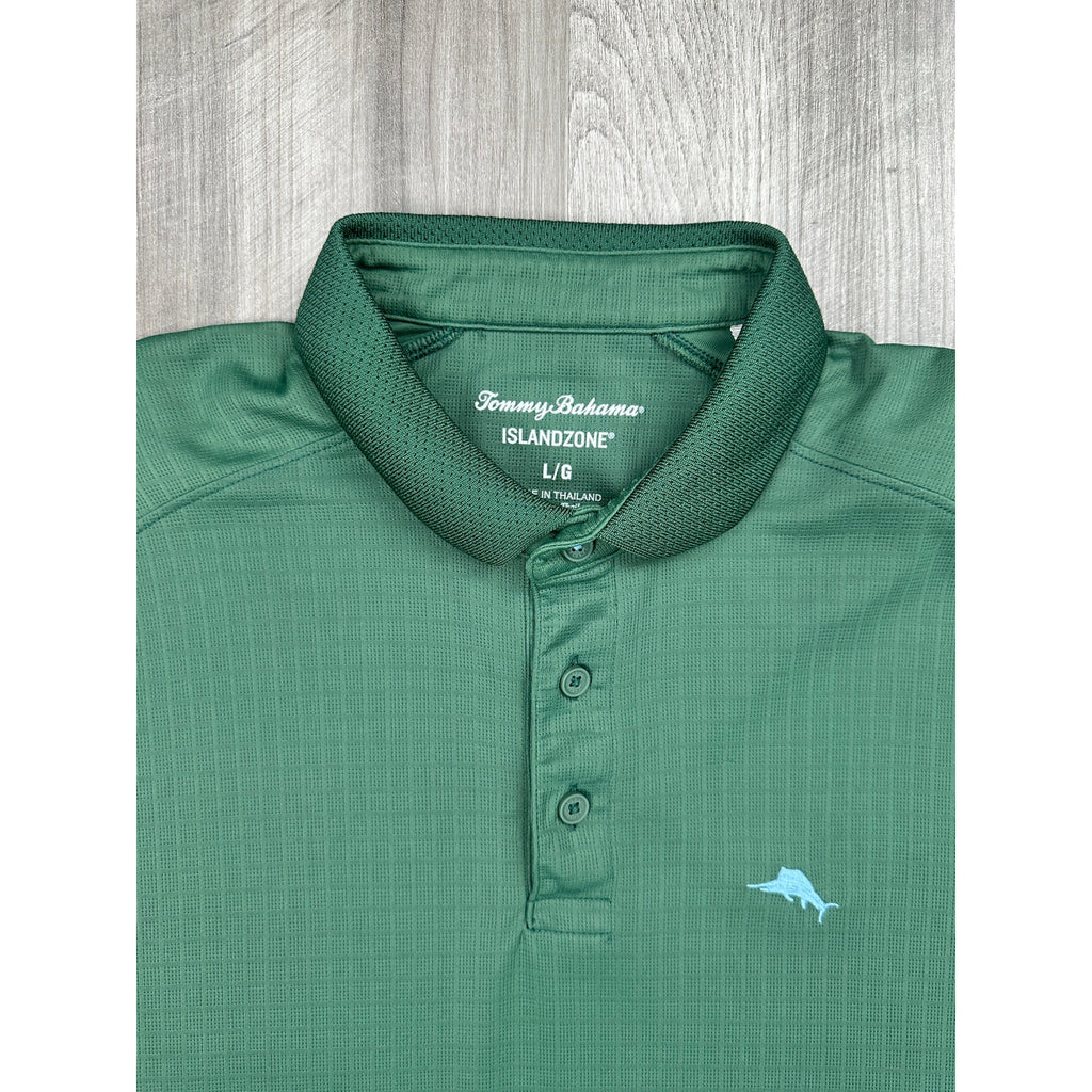 Tommy Bahama Tropic Driver IslandZone Polo — Size Large // Preowned