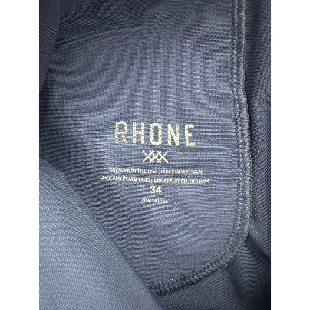 Rhone Slim Fit Commuter Pants in Navy Flex-Knit — Size 34 // Preowned