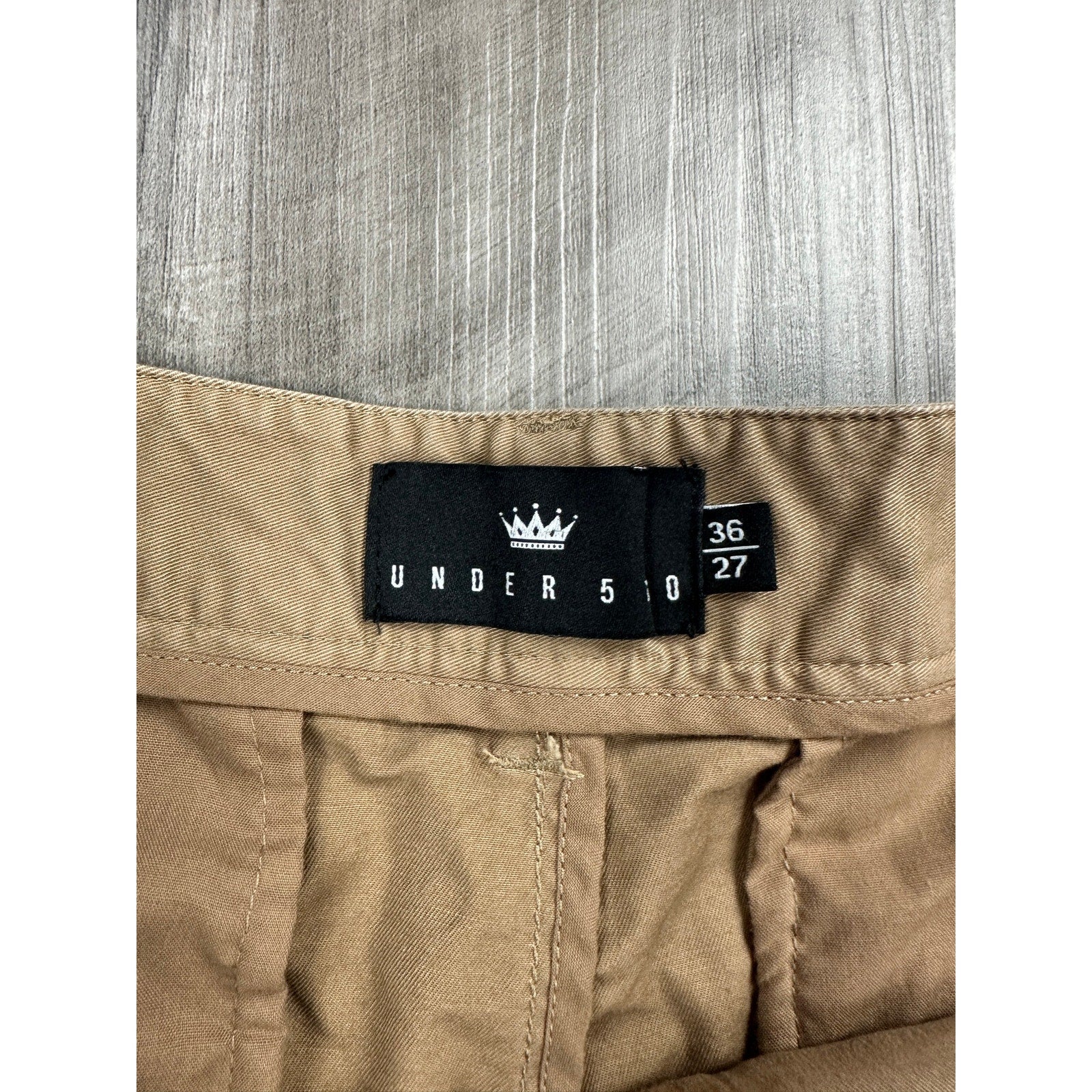 Under 510 Slim Tapered Fit Chino Pants in Tan — Size 36x27 // Preowned