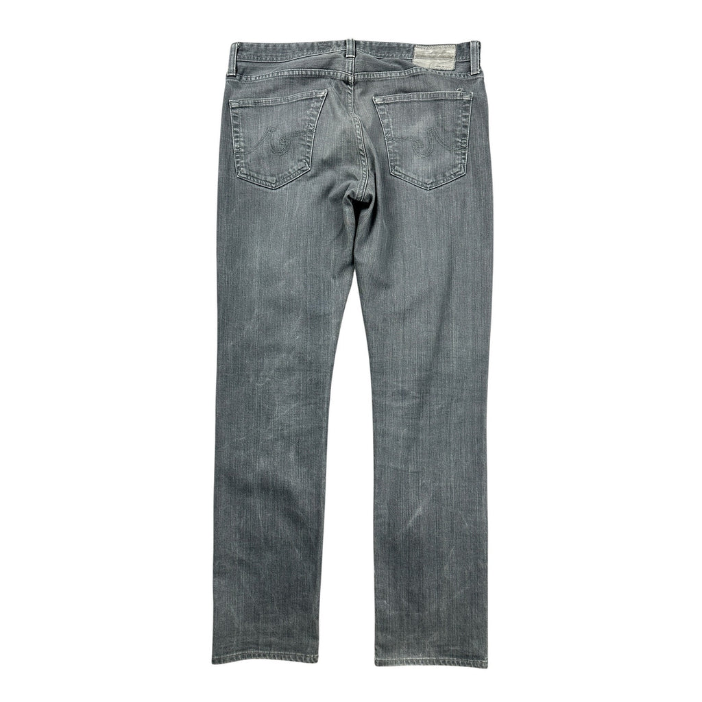 AG Adriano Goldschmied The Graduate Tailored Leg Jean in Gray — Size 34 // Preowned