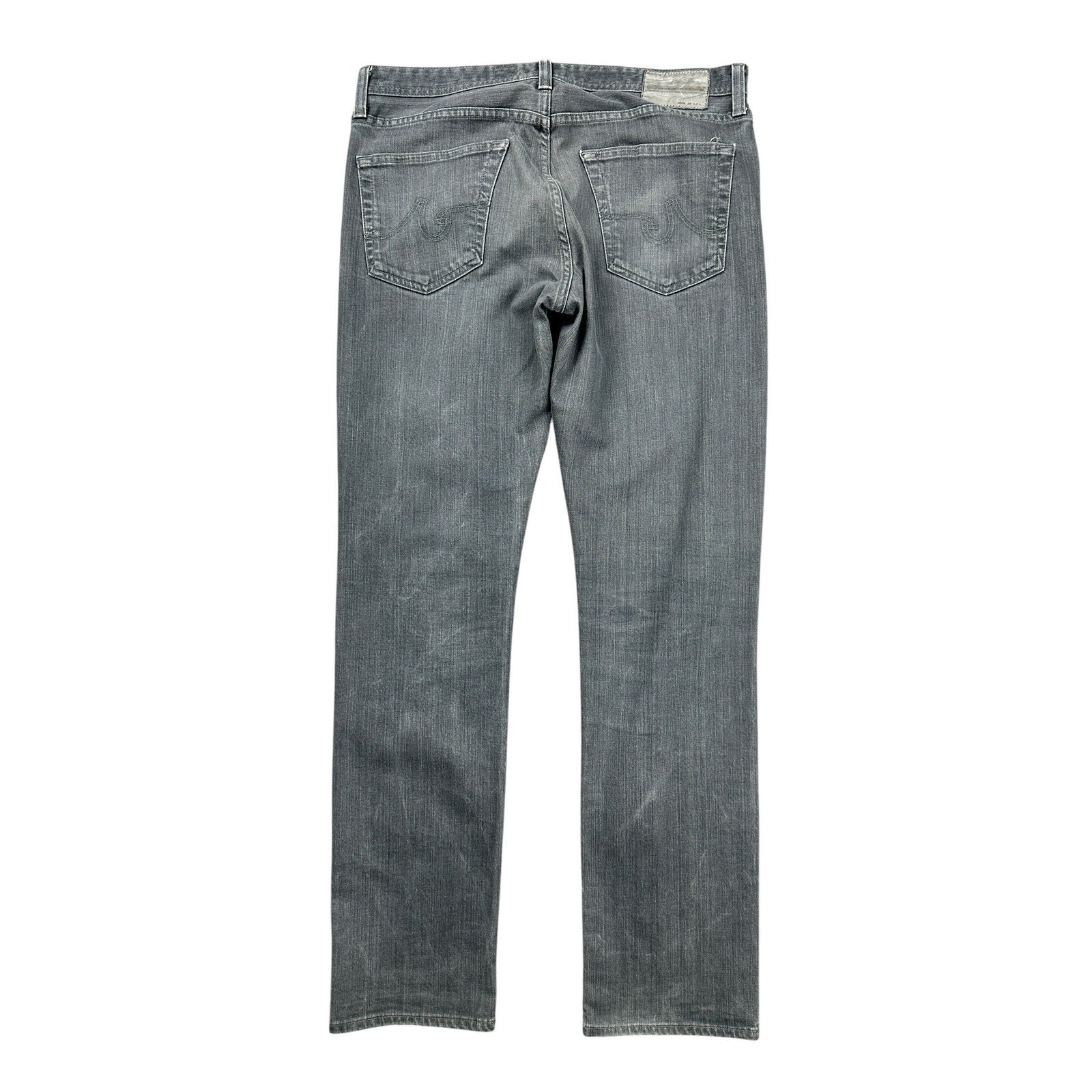 AG Adriano Goldschmied The Graduate Tailored Leg Jean in Gray — Size 34 // Preowned