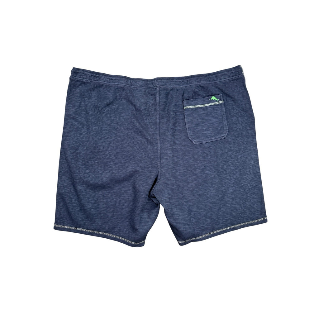Tommy Bahama Tobago Bay Linen Cotton Blend Shorts in Ocean Deep — Size 4XLB