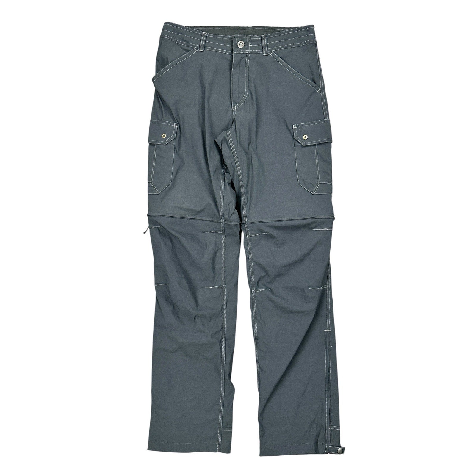 Kuhl Renegade Convertible Cargo Pants in Charcoal — Size 32x34 // Preowned