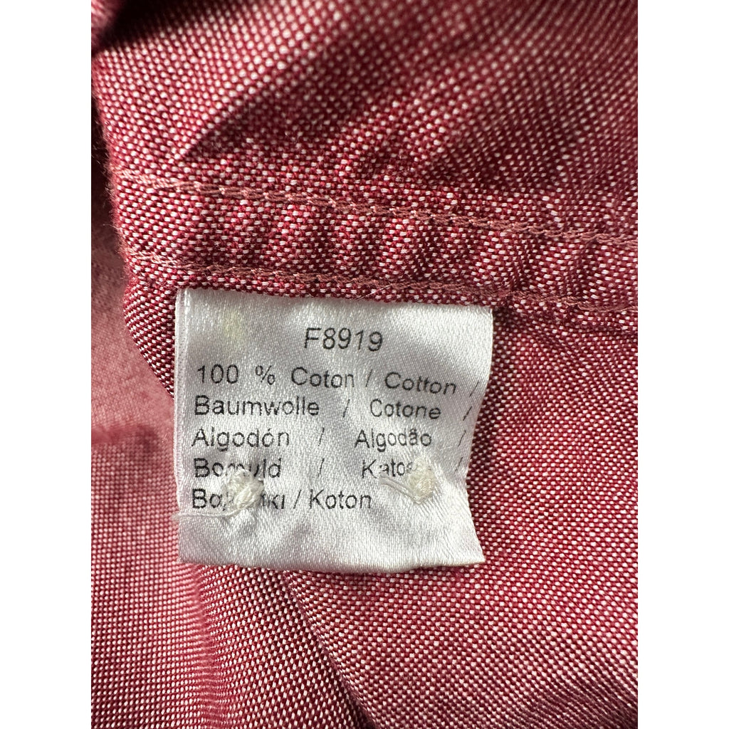 Lacoste Classic Fit Long Sleeve Chambray Shirt — Size 42 (Large) // Preowned