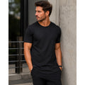 BYLT Everyday Short Sleeve Drop Cut Tee in Black — Size Large