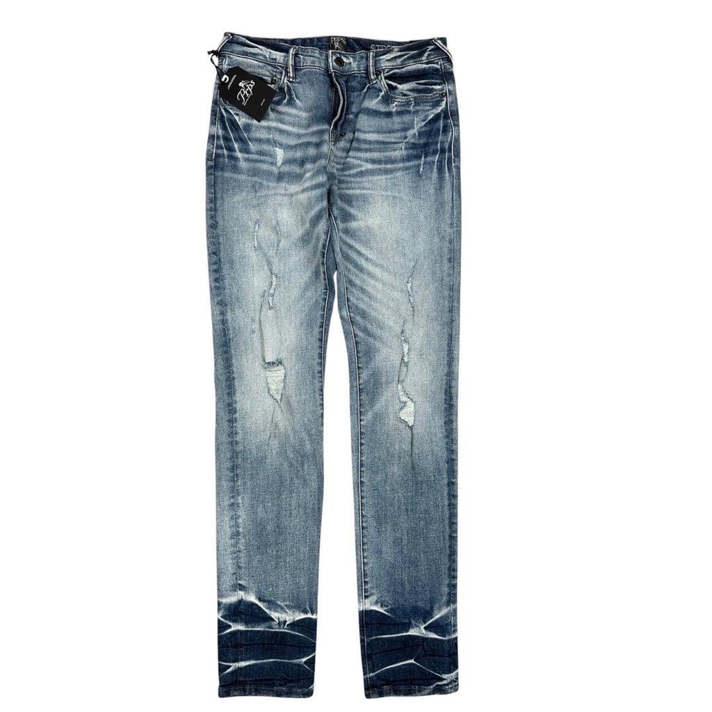 PRPS Le Sabre Slim Tapered Light Wash Jeans - 30