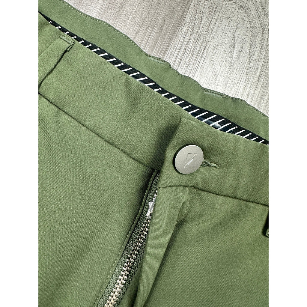 Primo Performance Golf Jogger Pants in Olive Green — Size 34 // Preowned