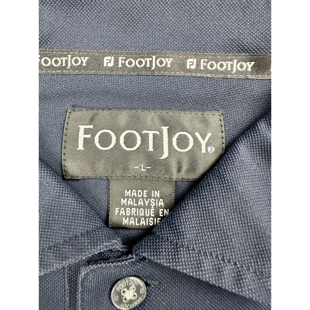 FootJoy ProDry Performance Pique Knit Short Sleeve Polo — Size Large // Preowned