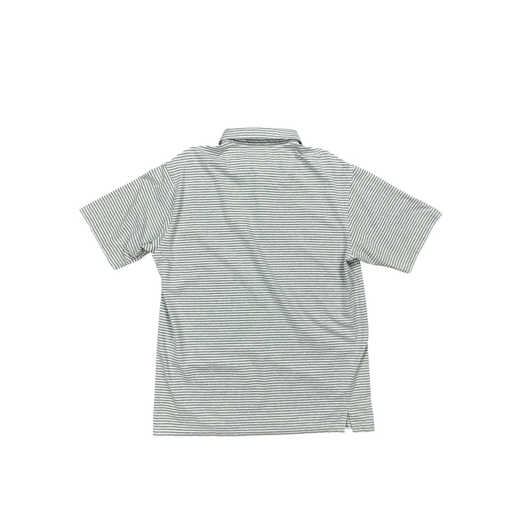 Onward Reserve Echo Stripe Short Sleeve Performance Polo — Size Large // Preowned