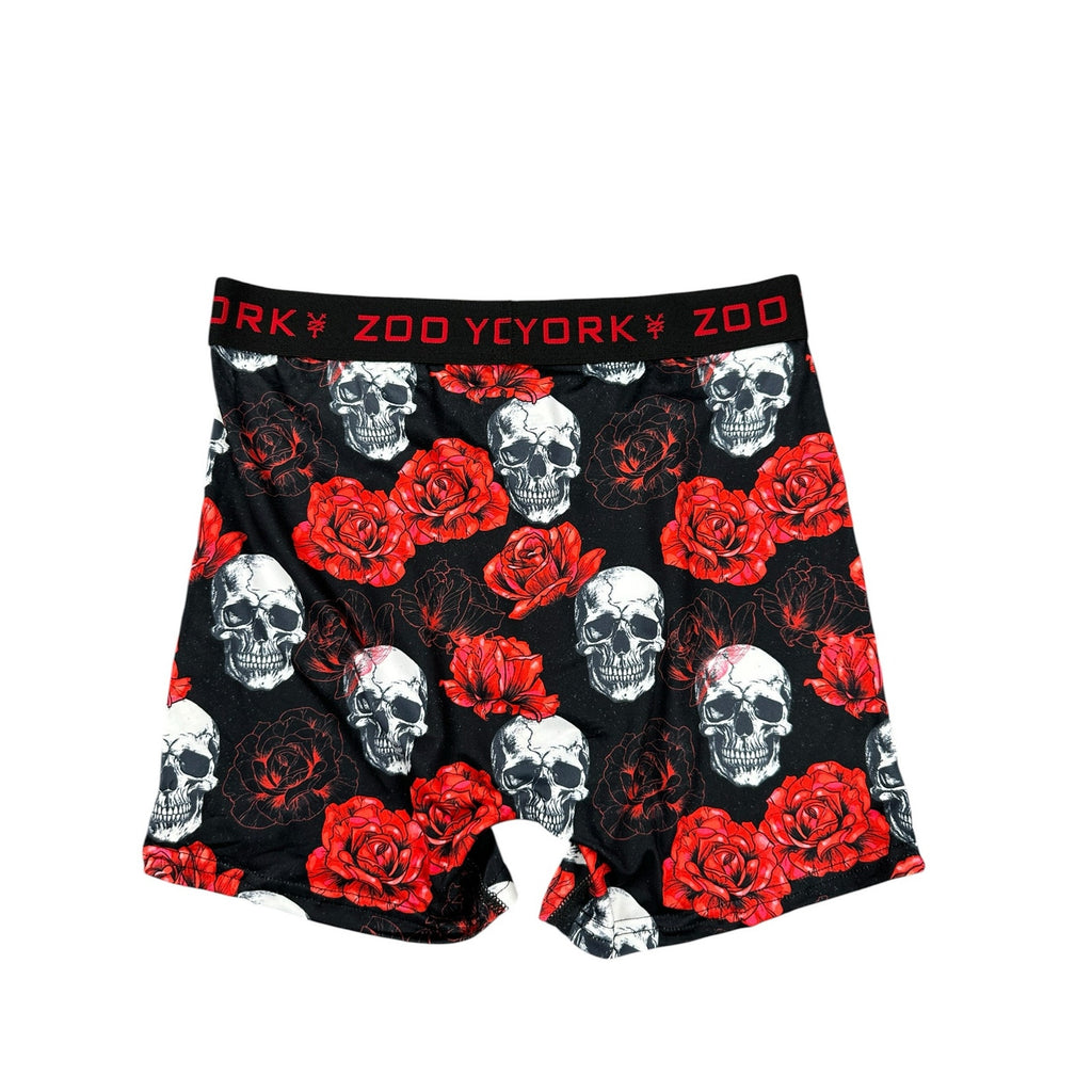 Zoo York Super Soft Brushed Tagless 360 Stretch Boxer Briefs 4-Pack in Multi — Size Small