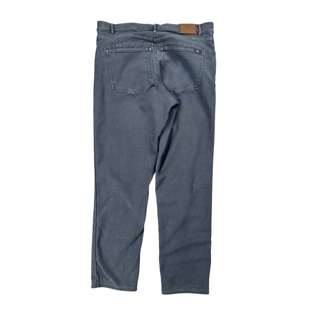 Faherty Stretch Terry 5 Pocket Pants in Navy — Size 38 // Preowned