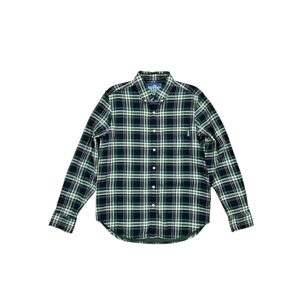 Chubbies The Nutter Plaid Light Soft Cotton Flannel Long Sleeve Shirt — Size Small // Preowned