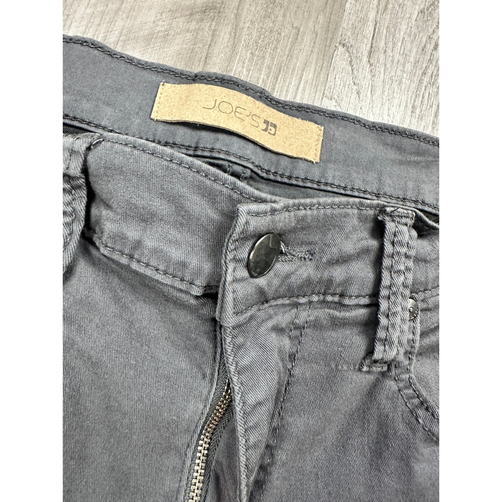 Joe's The Brixton Straight and Narrow Twill Denim Jeans in Castle Rock Gray — Size 31 // Preowned